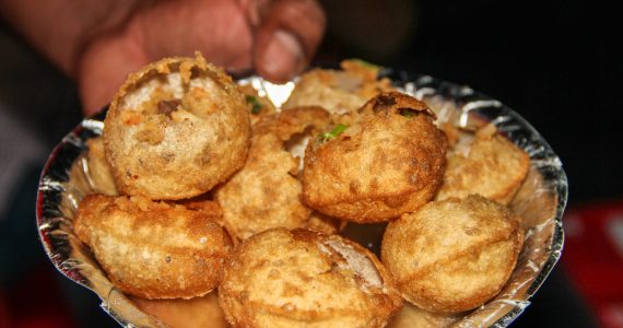 Pani Puri - Indian Snack Food