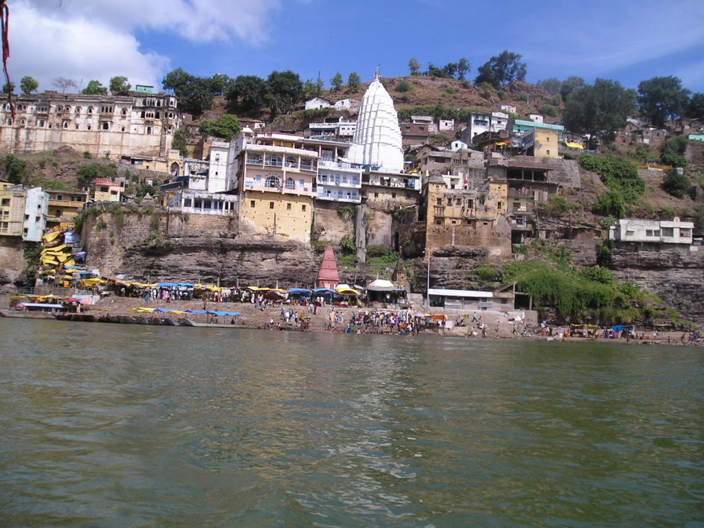 Narmada River, Omkareshwar , Madhya Pradesh, India