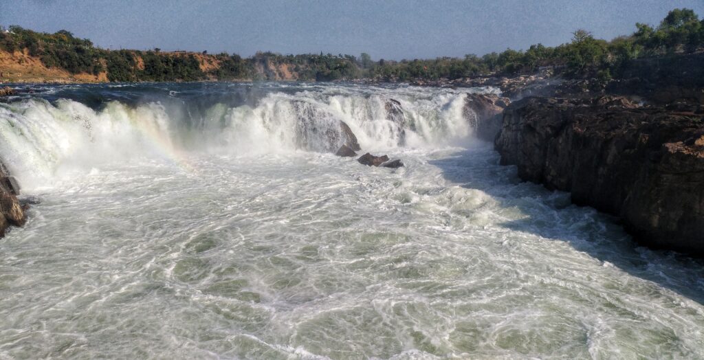 Dhuandhar Waterfalls in Bhedaghat India